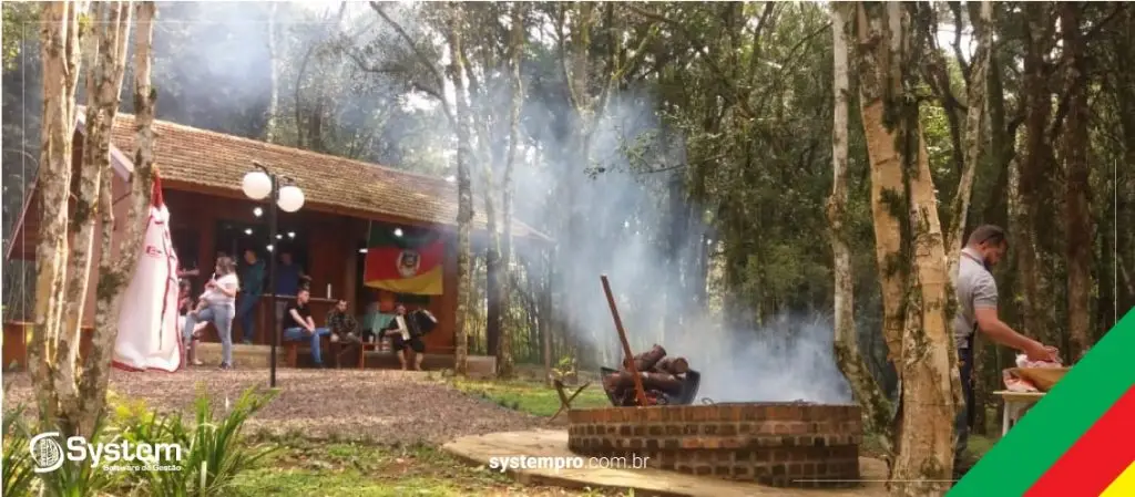 Abertura da Semana Farroupilha na System
