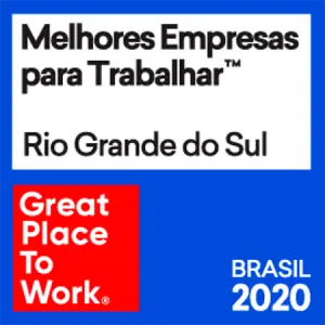 Selo GPTW Rio Grande do Sul 2020
