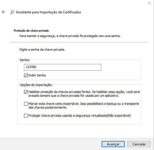 Terceiro Passo