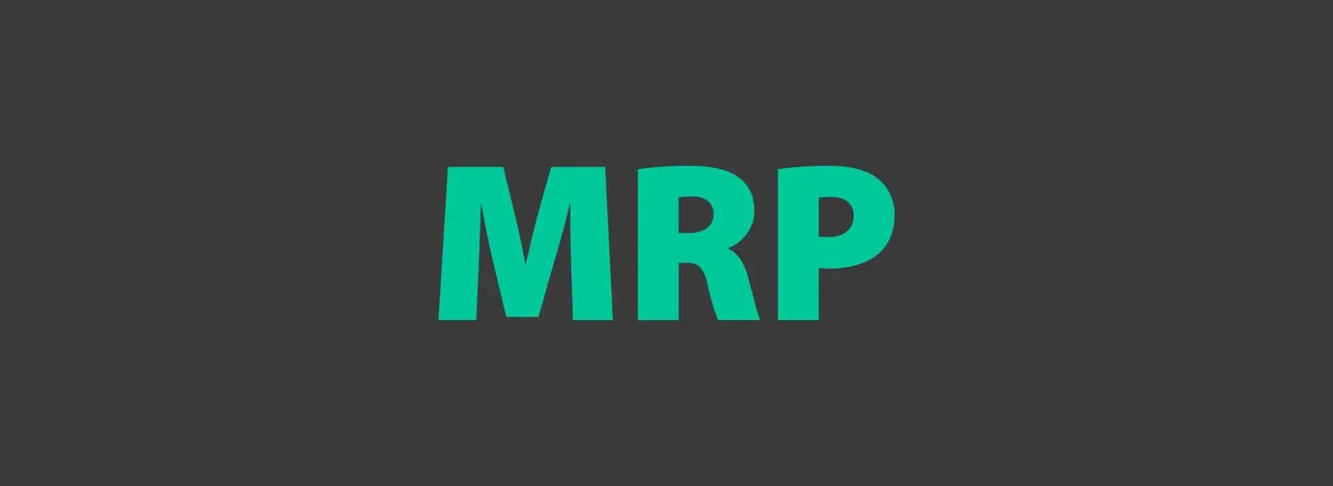 MRP – Planejamento e Alocação de Recursos Industriais MRP - Planejamento e Alocação de Recursos Industriais